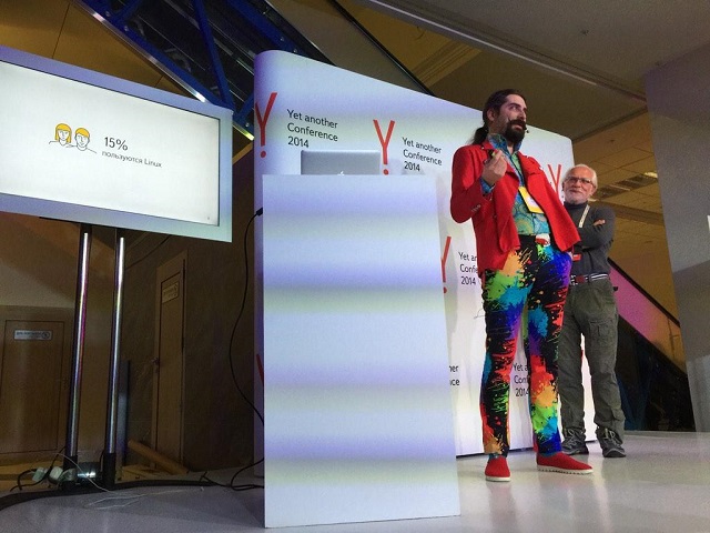 Доктор браузерных наук Кукуц презентует Яндекс.Браузер для Linux