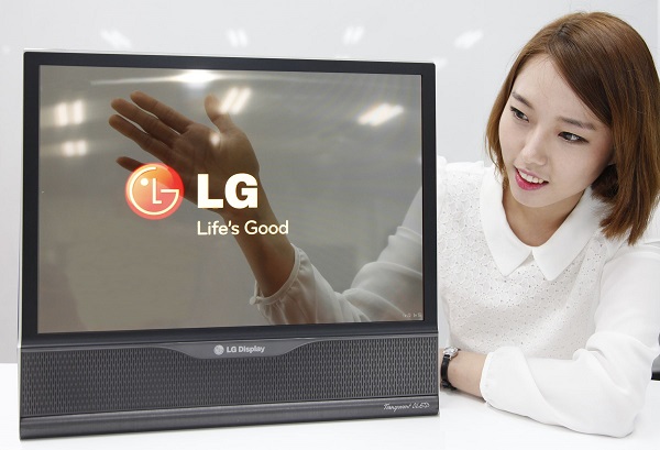 LG показала прозрачный OLED-дисплей