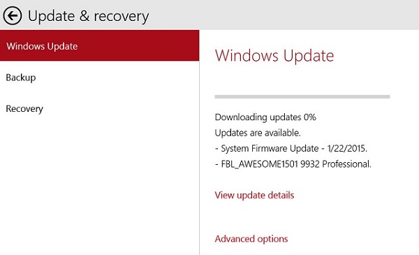Windows 10 предлагает скачать новую сборку 9932