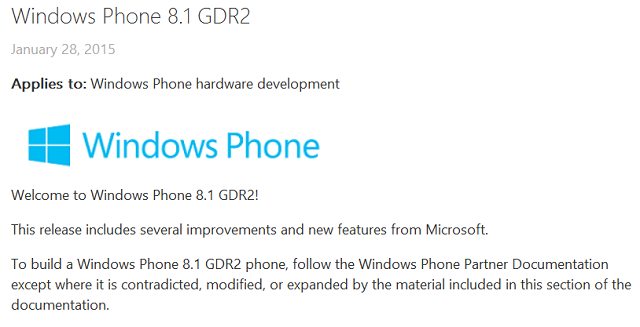 Microsoft готовит Windows Phone 8.1 Update 2