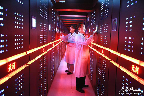 Китайский суперкомпьютер «Тяньхэ-2» вновь признан самым мощным в мире