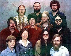 Коллектив Microsoft в 1978 году, фото с сайта компании 
