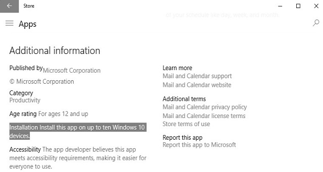 Windows 10: Установить приложение теперь можно только на 10 устройствах