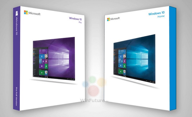 Изображения коробочных версий Windows 10 появились в Сети
